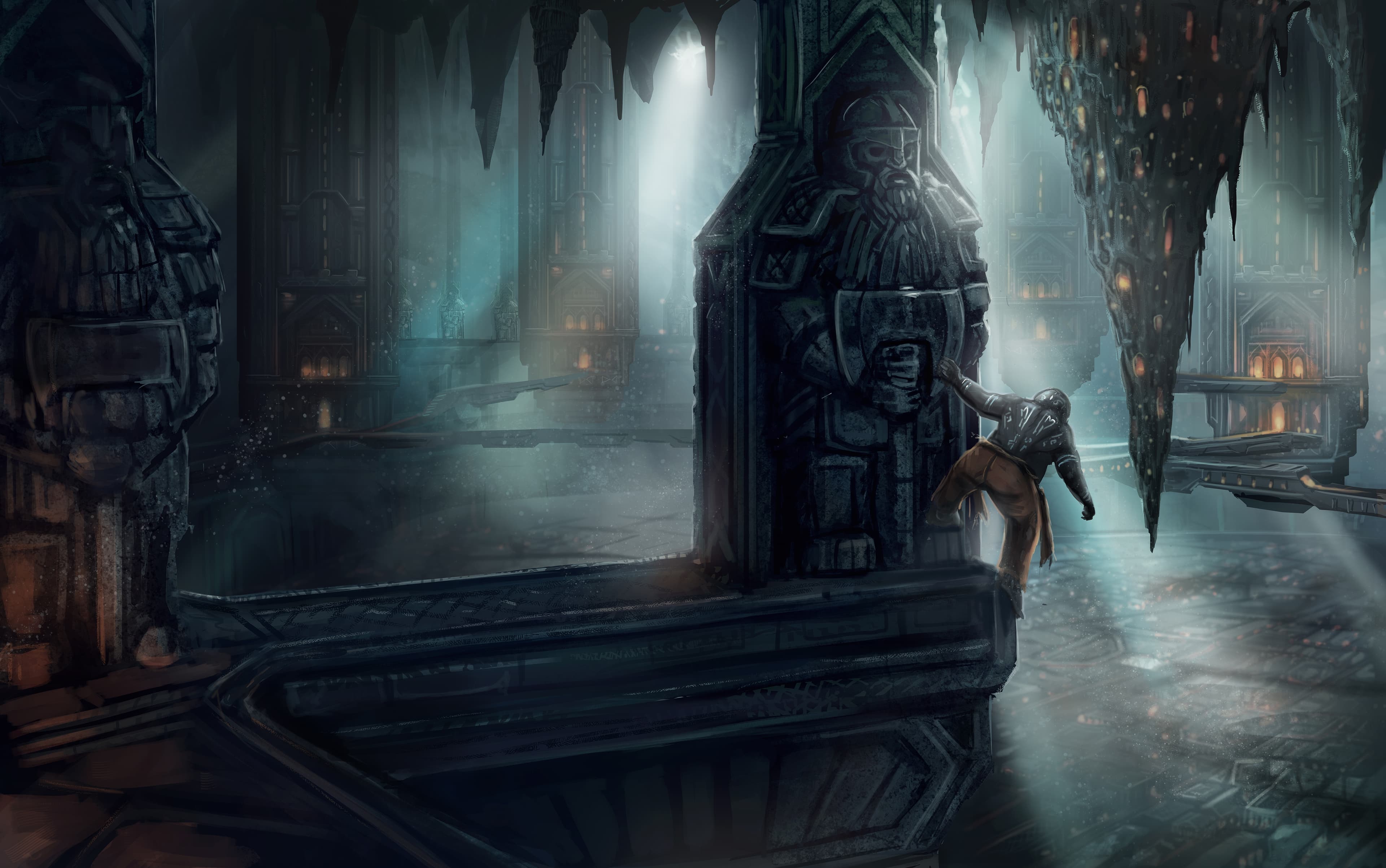 Stone King Art Print, Limited Edition